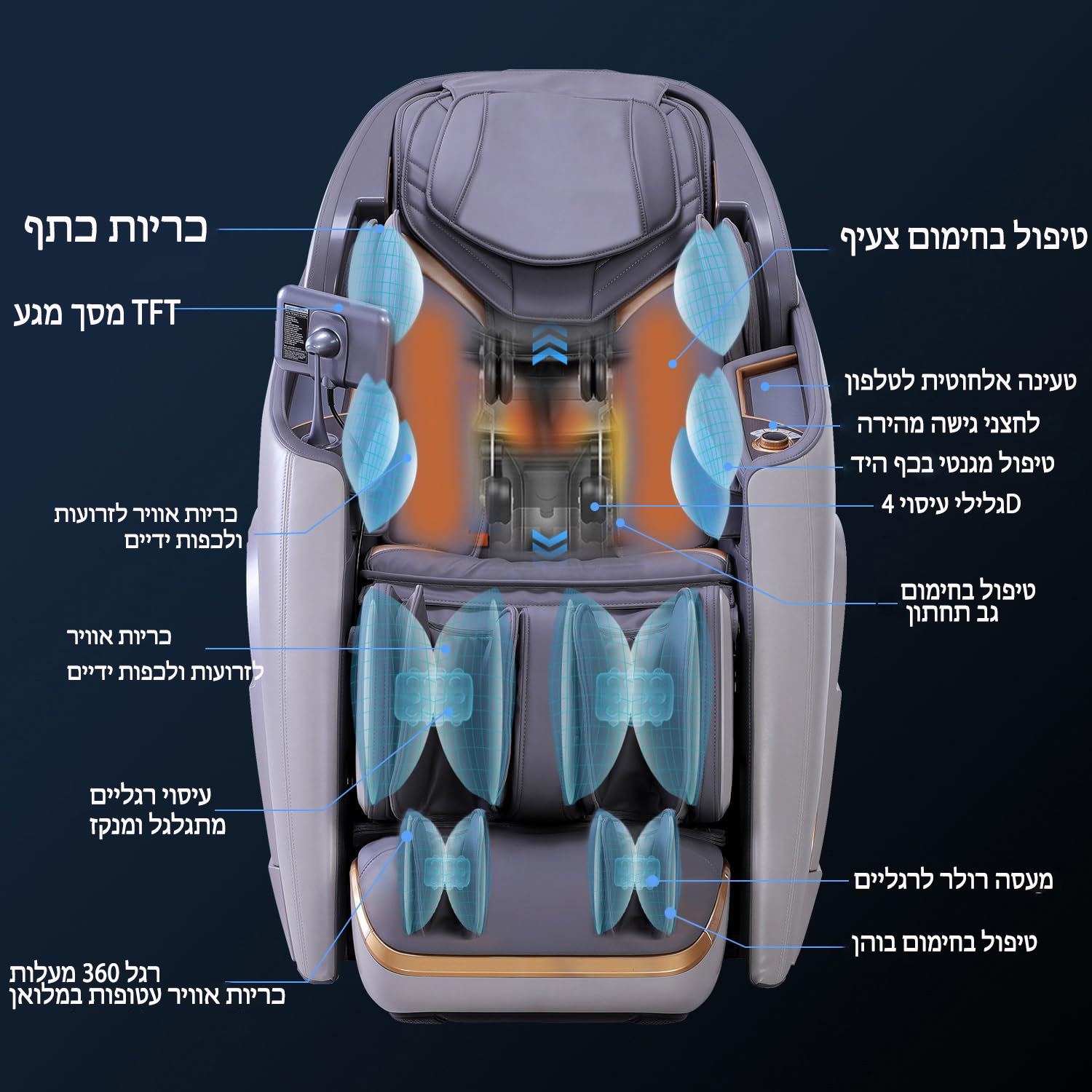 Zenith 5D Comfort Massage Chair - Image 4